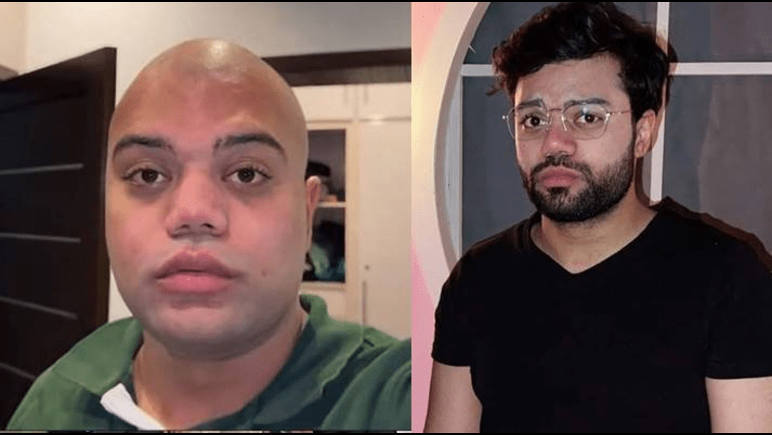 Ducky Bhai shaved