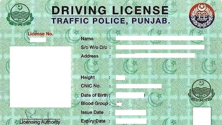 online driving license